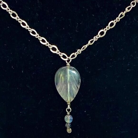 ALR Sterling 925 Silver & Crystal Necklace - Picture 1 of 10